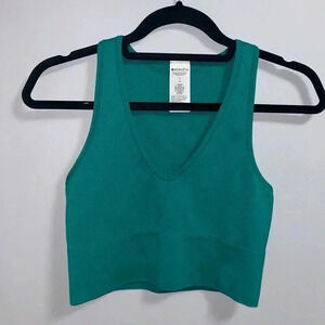 Athleta - Aurora Seamless Crop  Rib Tank